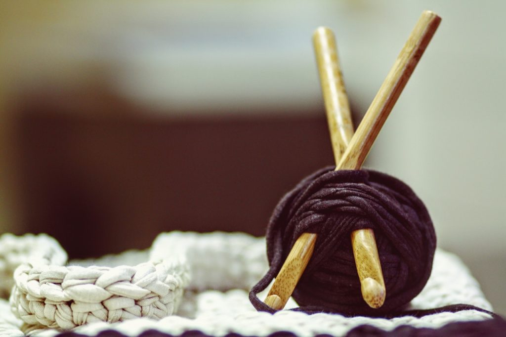 knitting yarn
