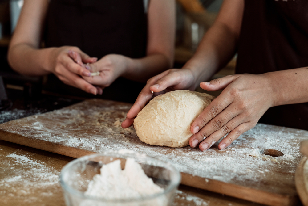 making dough | spring recipes