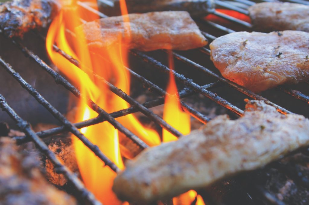 grilling on a barbecue | fun summer activities