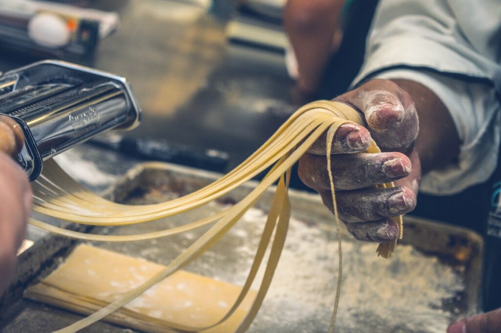making fresh pasta | recipes to make as a group